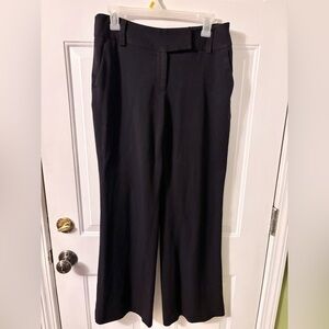 Apt. 9 Wide Leg Maxwell Stretch Black Women's Pants. Size 6